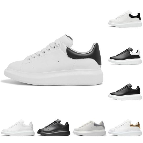 

designer oversized platform sneakers mc queens casual shoes white black gold leather luxury pink suede womens espadrilles trainers mens wome