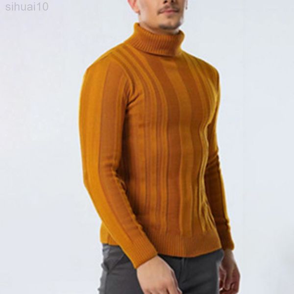 Yararlı Erkekler Akrilik Fiber Sweater Külot Hafif Slim Fit L220801