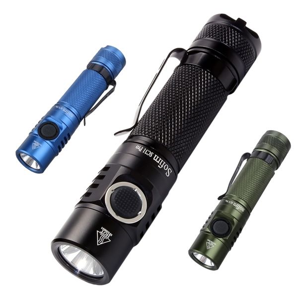 Sofirn SC31 PRO SST40 2000LM Flashlight LED ricaricabile 18650 torcia USB C Potenti lanterna di torcia a LED ANDURIL ANDURIL 220601