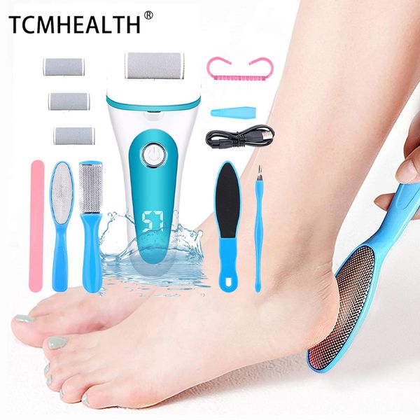 8pcs/conjunto Manicure Foot Care Arquivo Conjunto Dead Hard Skin Callus Removedor Removedor Pedicure Rasp Tools