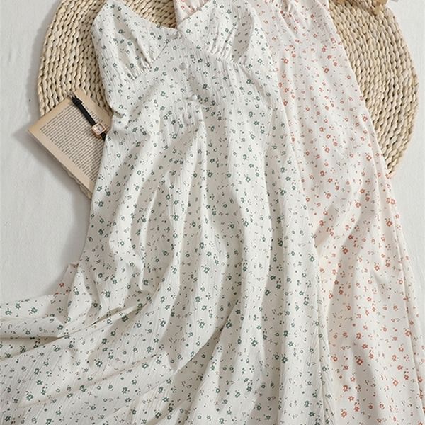 

yitimoky print dress women camisole sleeveless backless korean casual summer vneck loose waist ladies clothing 220615, Black;gray