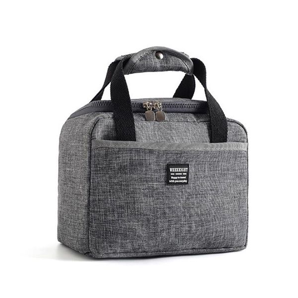 

insulation portable new oxford cloth bags heat preservation picnic students carry lunch bag cooler bag