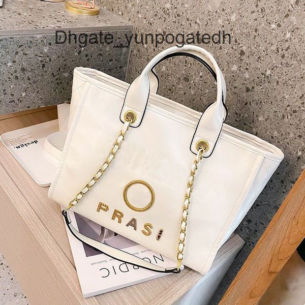 

women's luxury classic handbags beach bags brand ch metal badge tote bag designer small mini evening handbag female capacity large leat, Black;red