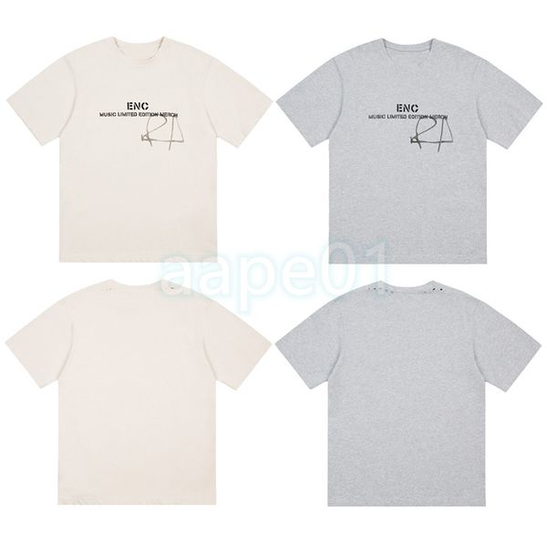 

fashion t shirts signature print by famous designer summer shirt womens short sleeve tees mens clothing size xs, White;black