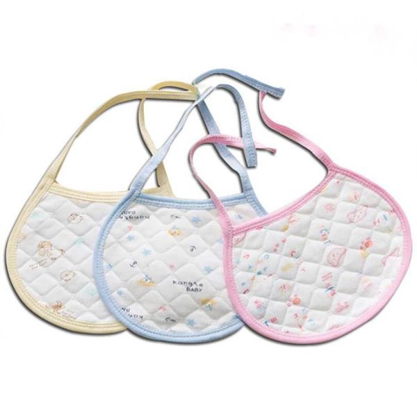 

bibs pacify cherry baby burp cloths double layer cotton scarf handkerchief soothing saliva towel wholesale