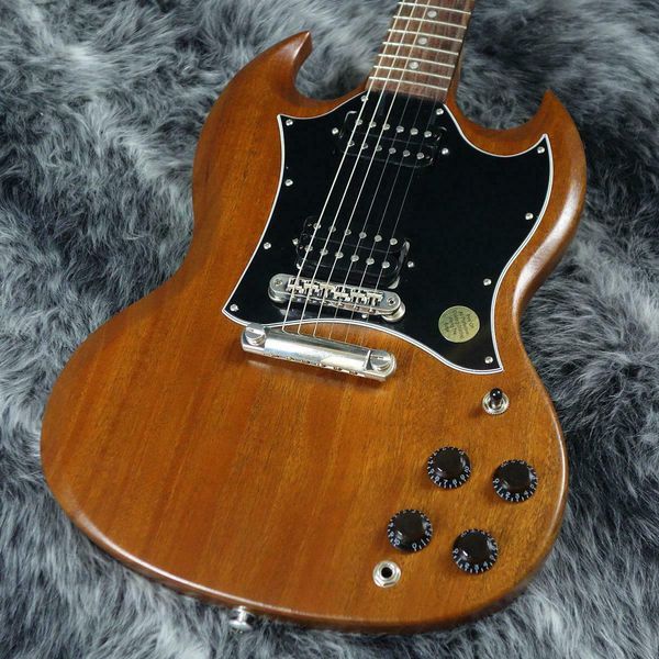 

sg standard tribute 2022 natural walnut electric guitar