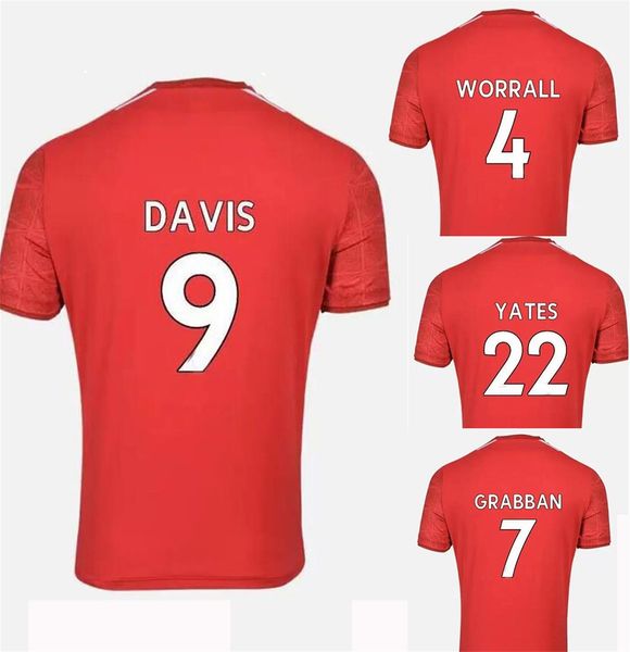 

customized 22-23 9 davis soccer jerseys 22 yates 7 grabban 6 mbe soh 4 worrall thai quality near me dropping accepted kingcaps custom design, Black;yellow
