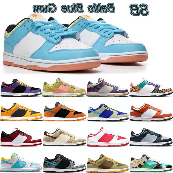 

shoes sb running men women low baltic blue gum turquoise white paisley mens trainers jackie robinson outdoor sneakers size 36-47