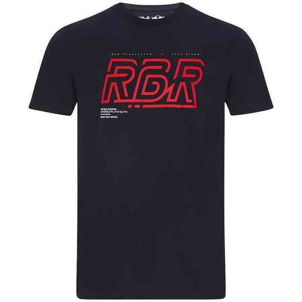 

f1 formula one tee racing 2022 bull team short sleeve t-shirt champion style navy blue red spot clothing summer t shirt for men simple and c, White;black