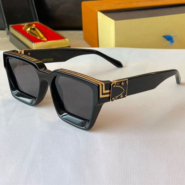 

2024 Designer Mens Sunglasses Z1165 Classic Millionaire Sunglasses Fashion Casual Top Quality Ladies Designer Sun glasses Travel Vacation UV400 Protection