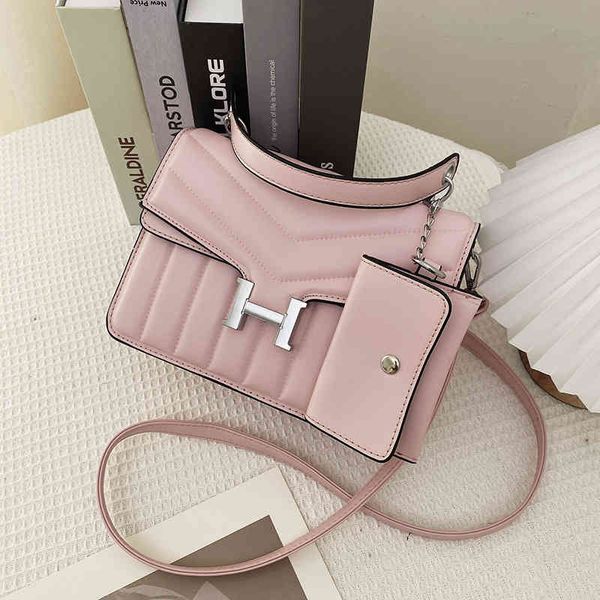 Geldbörse Outlet Bag 2022 Frühlings- und Sommer New Messenger Public Set S Small Square Bag