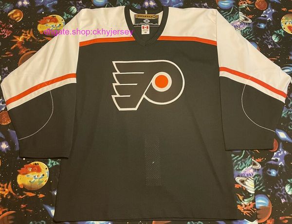 

stitched authentic vintage koho hockey jersey mens kids throwback jerseys, Black