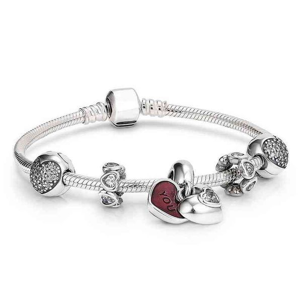 NEU Book Di 100 % 925 Sterling Silber SALE – JUBILÄUMSGESCHENKSET für DIY-Original-Charm-Armbänder-Schmuck Eine Reihe von Preisen AA220315