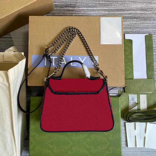 

10a marmont mini handbag luxurious genuine leather crossbody bags fashion shoulder bag designer bags 21cm 583571 with box g222b