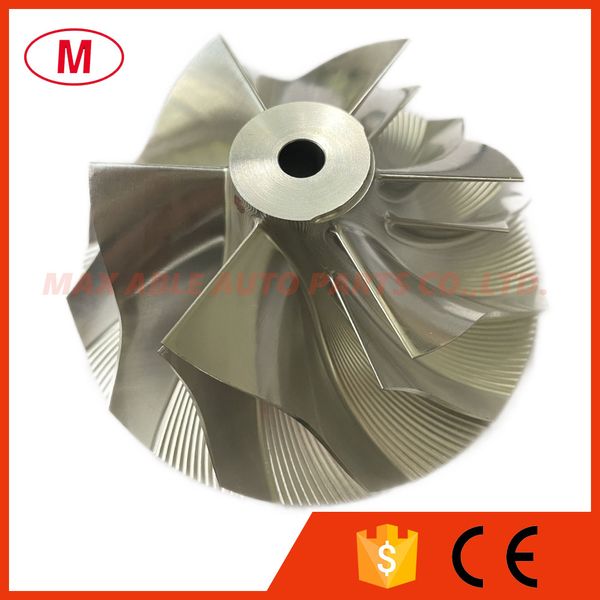 

gt45 76.56/102.36mm 6+6 blades forward turbocharger turbo billet compressor wheel/milling for cartridge/chra/core