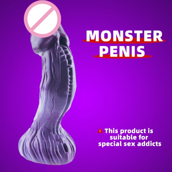 Monsterdildo Fake Penisdildos für Anal Dick Frau Lesben Homosexuell künstlich