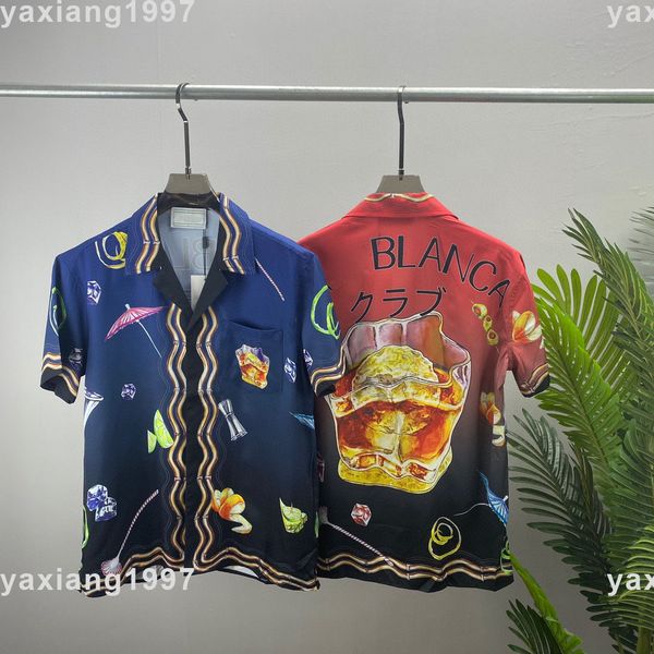 

2022ss spring and summer new shirt high grade cotton sweatshirts printing short pants sleeve round neck panel t-shirt size s-m-l-xl--xxxl, Black;brown