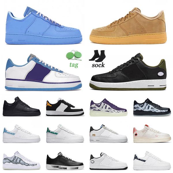 

classic platform 1s running shoes fashion skeleton black 75th anniversary low mca university blue n354 grey fog psychic blue womens mens sne, White;red