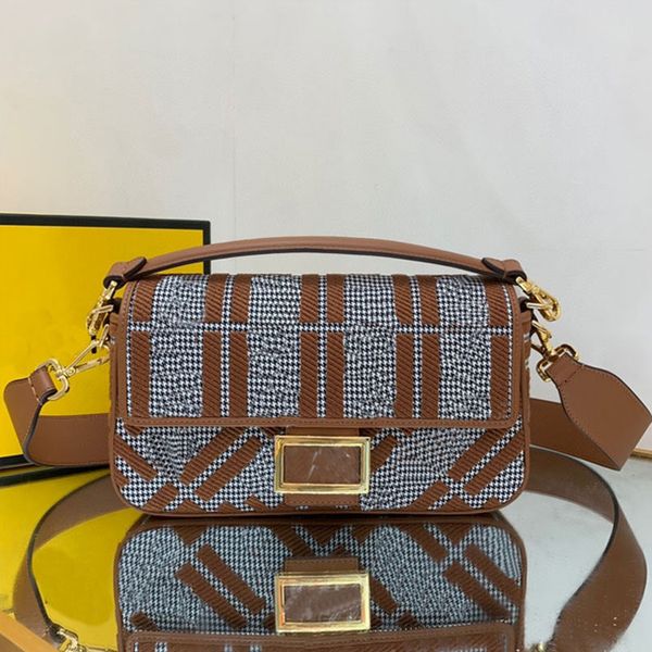 

baguette bag women shoulder cross body bags canvas handbag purse whole body hollow out fashion letters closure cover removable strap interio
