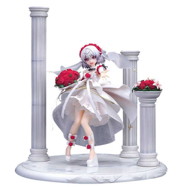 

huiya01 anime figures mihoyo apex houkai 3rd theresa apokalypse rosy bridesmaid girl pvc action figure toy collectible model doll q0722