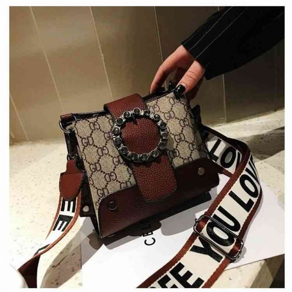 

single messenger soft surface buckle 80% off purse sales