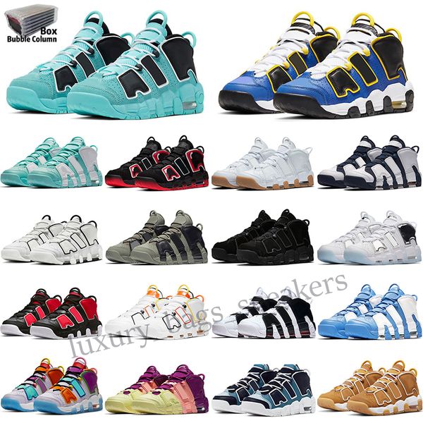 

more uptempos cargo khak sport sneaker basketball shoes scotties nyc sliver university blue unc premium wheat black white sneakers