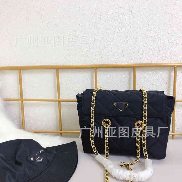 

designers bagsp home praylon triangle parachute chain bag lingge wandering tot vintang single shoulder messenger bag