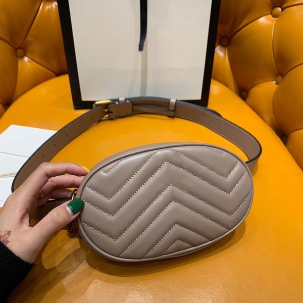 

7a+ velvet bumbag women waist bag fanny pack genuine leather belt bags