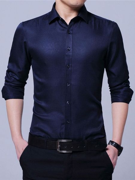 

men solid button front shirt r2sq#, White;black