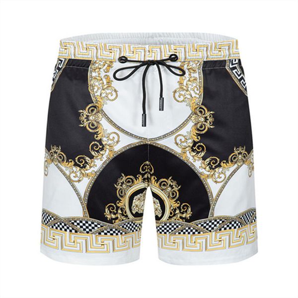 

mens shorts designer summer men swim short casual sports gym shorts quick drying 2022 man beach pants black and white asian size jr#17, White;black