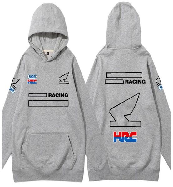 

2022 f1 motorcycle enthusiasts fleece loose hooded sweatshirt