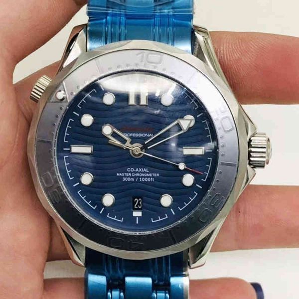 

luxury omeg watch for men 007 same mechanical watches dyr2, Slivery;brown