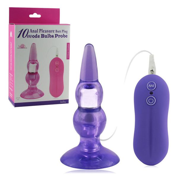 10 geschwindigkeiten Anal Spielzeug Für Erwachsene Vagina Vibrator Klitoris Butt Plug Erotische Waren Produkte sexy Interessant