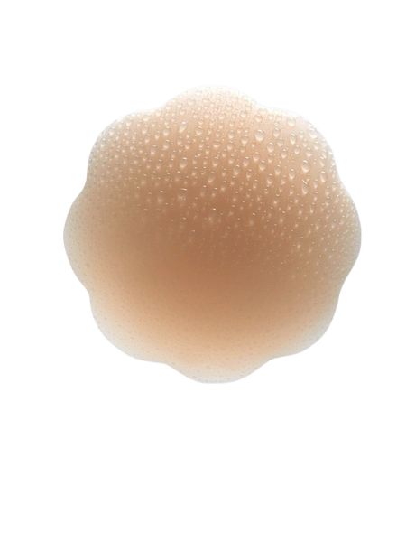 

luvlette reusable self-adhesive silicone nipple covers a6k0#, Black;red