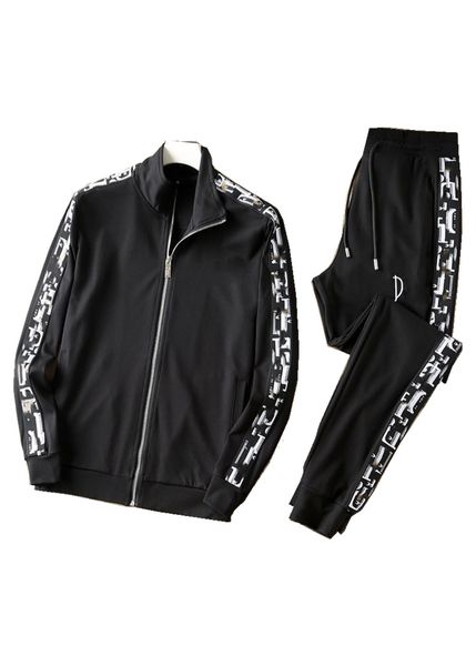 

22ss designer men's women's tracksuits activewear jogger sportswear tech casual jacket pants loose zipper pocket letter suit, Gray