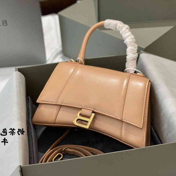 

bag designer balencaigass women's purse paris handbag family 2022 hourglass bright face small crowd net red messenger 1yse