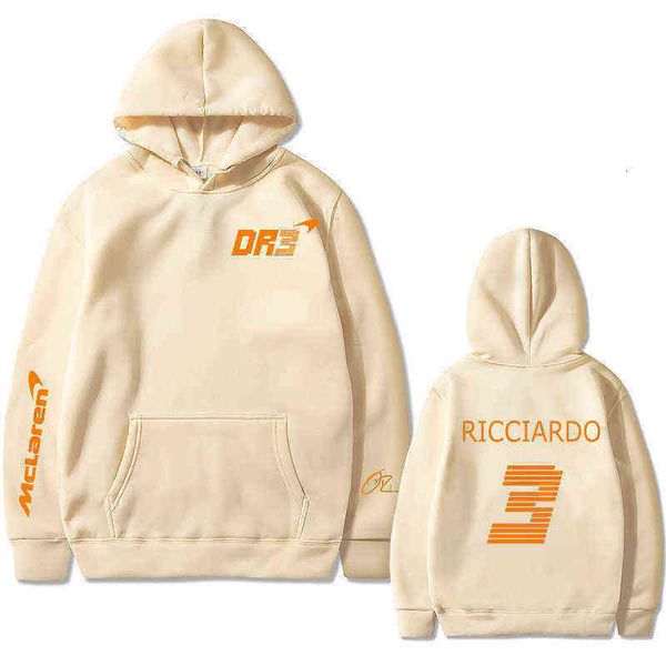

mclaren team autumn winter lando norris f1 team oversized hoodie sweatshirt men women sportswear ss02, Black