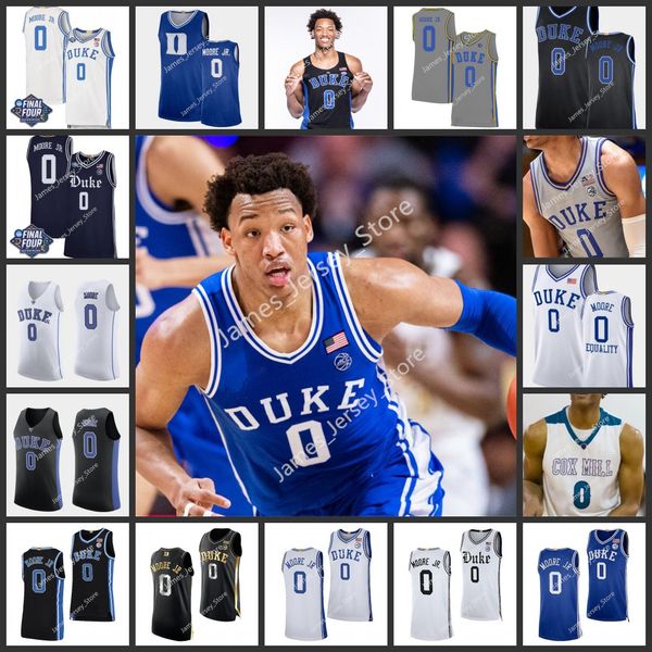 

0 wendell moore jr. basketball jersey 1 trevor keels paolo banchero dukeblue devil stitched college jerseys 2022 ncaa draft custom school ba, Black