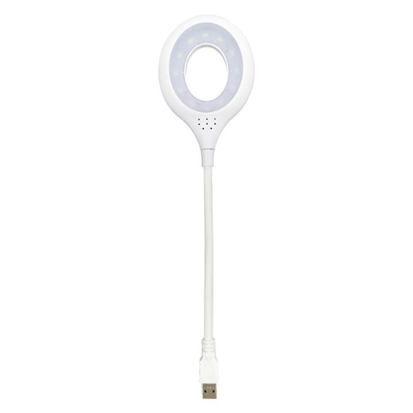 Lampade da tavolo Lampada Presa USB Luce a LED portatile liberamente pieghevole Nessuno sfarfallio Morbido Risparmio energetico Protezione degli occhi Lontano dalla miopiaTavolo