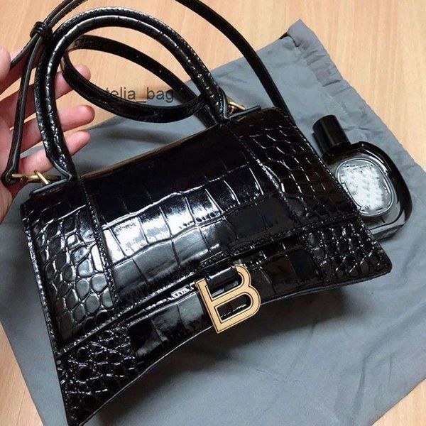 

handbags balencigas luxuries bag 2022 alligator messenger handbag hourglass bag net red fashion summer versatile shoulder