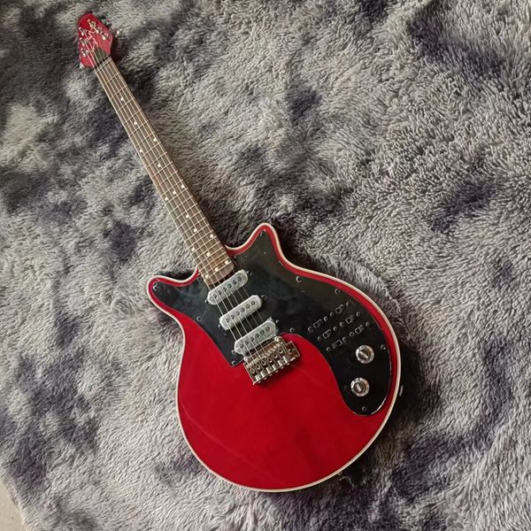 

in stock - electric guitar g, star signature style, rock metal guitar,contact store auditions