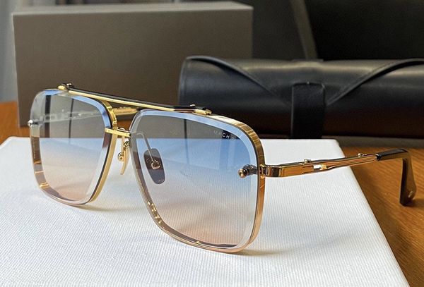 Eine DITA MACH SIX Top Original hochwertige Designer-Sonnenbrille für Herren, berühmtes modisches klassisches Retro-Luxusmarken-Brillen-Modedesign