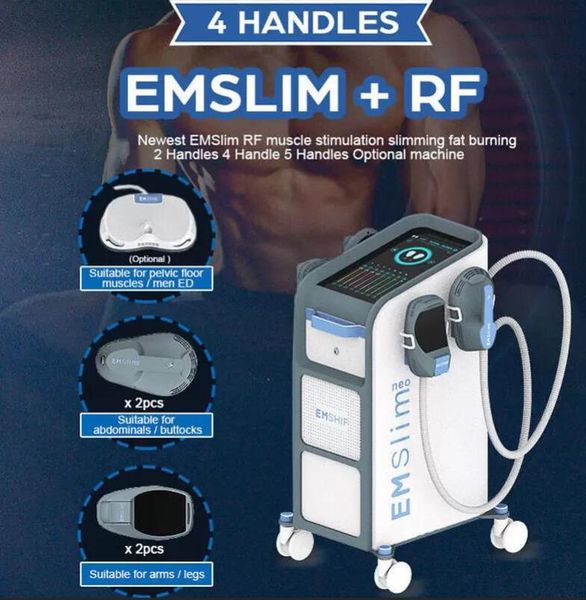 

directly ems therapy slimming vertical 2/4/5 handles emslim neo high intensity focused electromagnetic build muscle body sculpting machine w