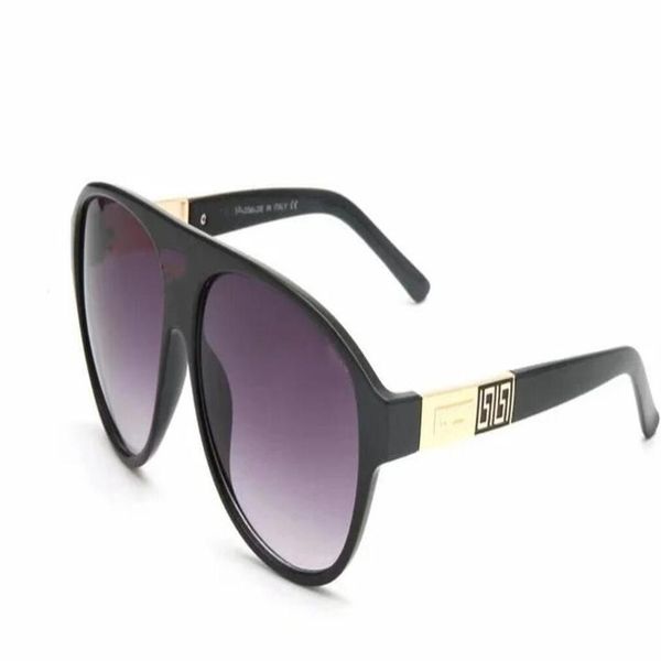 

classic round sunglasses brand design uv400 eyewear metal gold frame sun glasses men women mirror 3635 polaroid glass lens320a, White;black