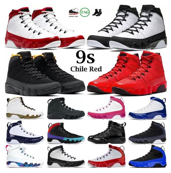 

j3s og basketball shoes 2023 men basketball shoes 9s jumpman 9 change the world university gold chile red blue unc bred statue mens trainers