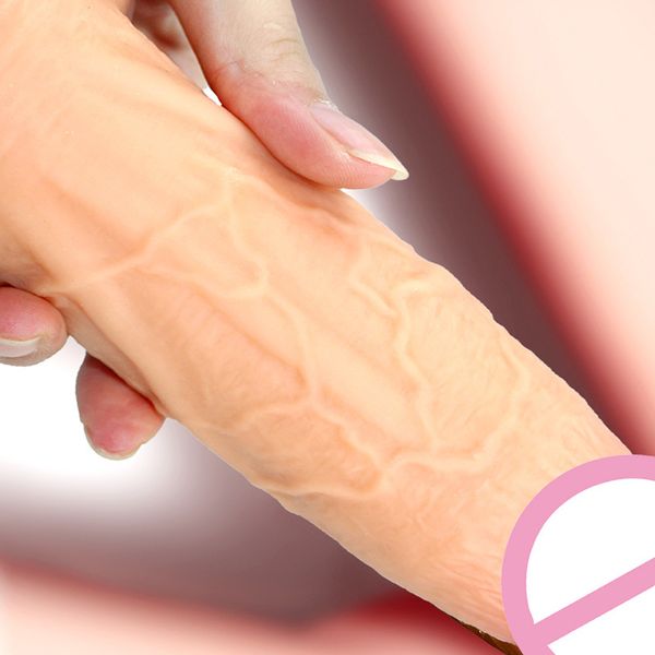 As mulheres usam o dispositivo de masturbação anal de simulação de produtos sexy manuais e pênis de pênis