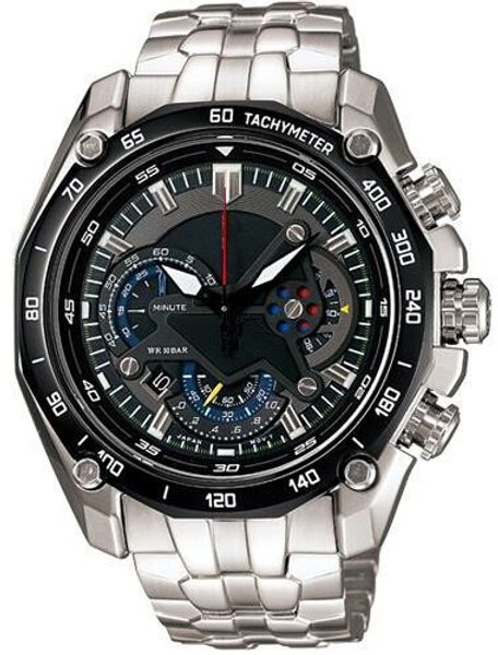 Горячие продажи Мужской часы Япония кварцевый Человек хронограф наручные часы из нержавеющей стали Кольцо CA10