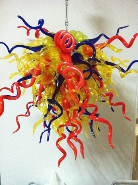 

110v/120v long latest house art light modern large murano glass chandelier led bulbs