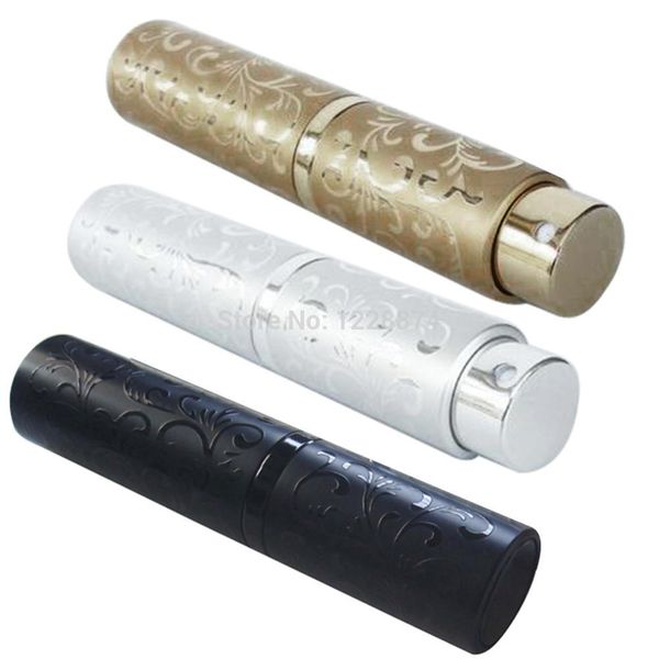 

2016 new portable for travel 10ml mini portable refillable perfume atomizer pray empty gla metal bottle