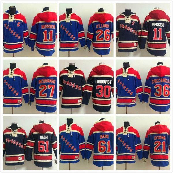 

2016 new, new york rangers ice hockey jersey hoody men 26 martin st louis #21 derek stepan hockey hoodies/ hooded sweatshirt 253, Black;red